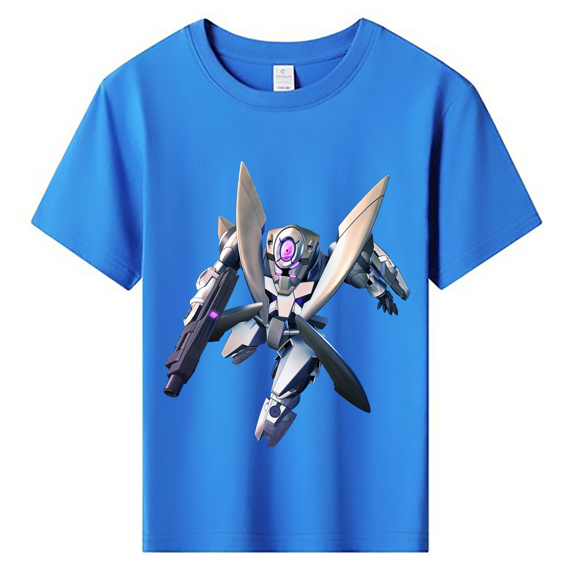 （画像用） 機動戦士ガンダム Mobile Suit Gundam 綿100％キッズTシャツ（フロントプリント）